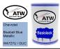 Preview: Chevrolet, Bluebell Blue Metallic, WA727U / GUC: 500ml Lackdose, von ATW Autoteile West.